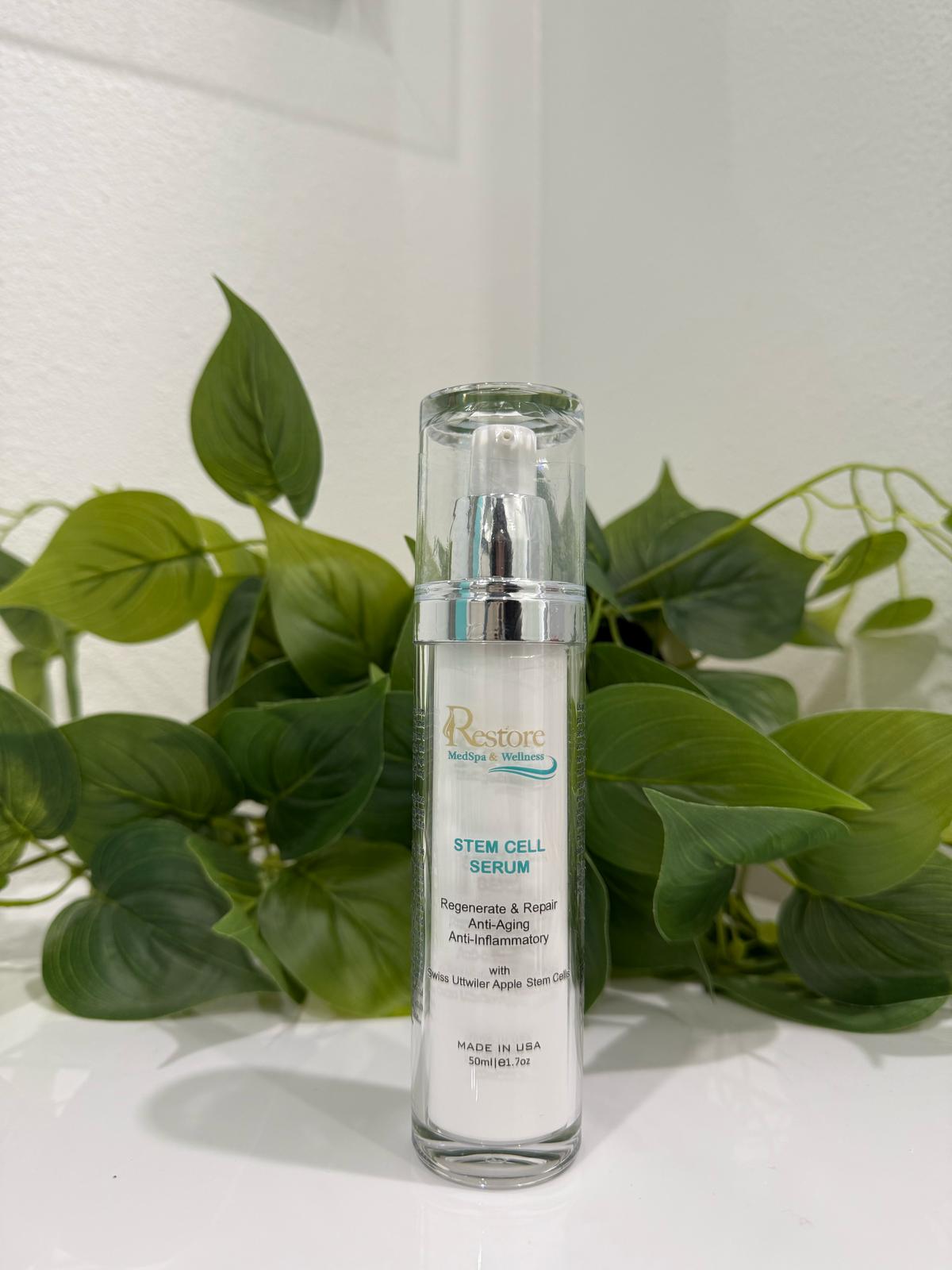Stem Cell Serum and Skin Whitening Sun Protection SPF50 - COMBO