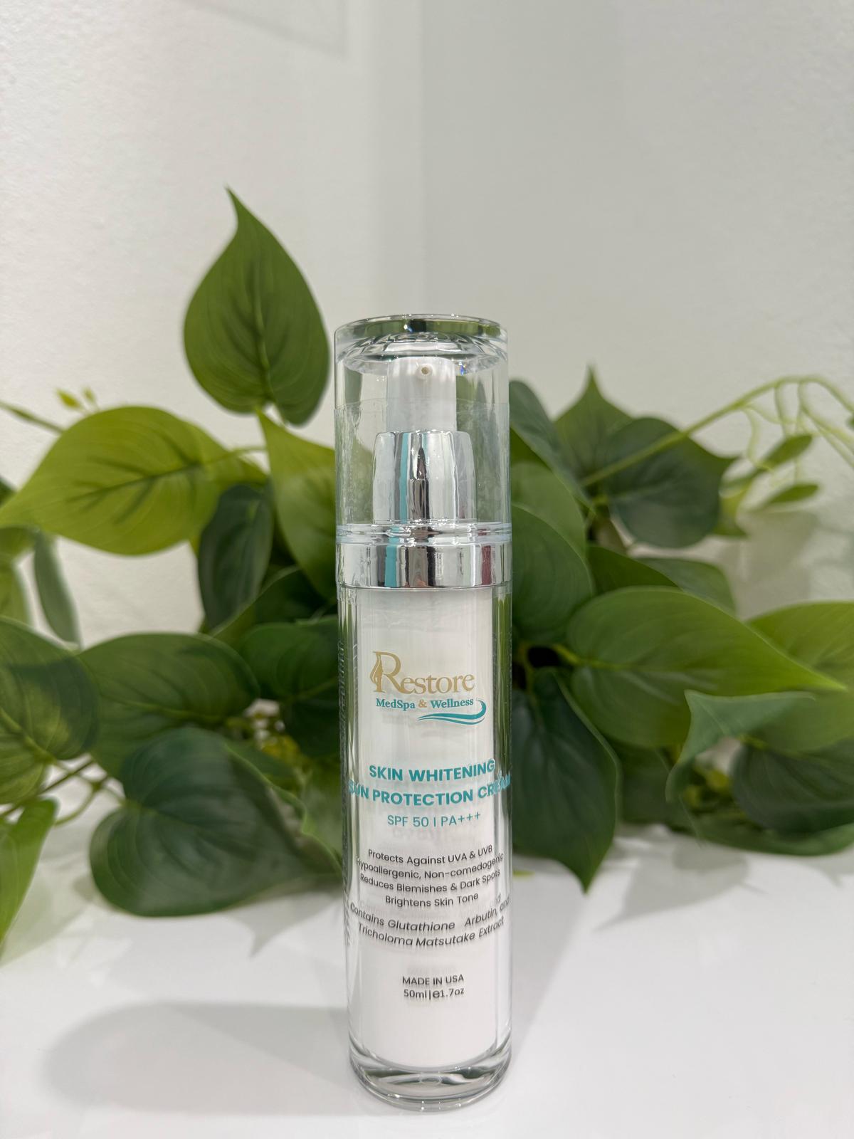 Stem Cell Serum and Skin Whitening Sun Protection SPF50 - COMBO